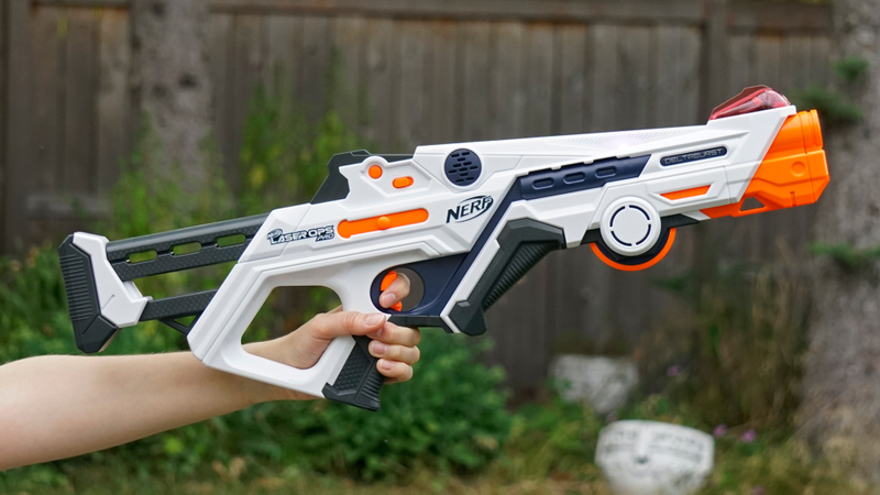 The Nerf Deltaburst looks intimidating, but bigger doesn’t always mean better.